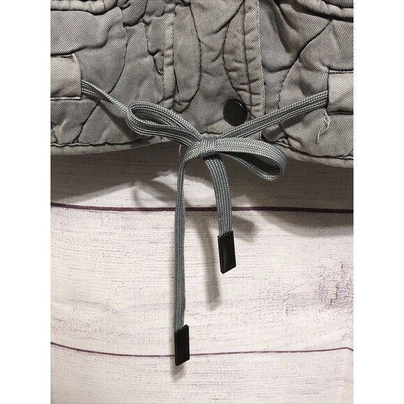 TRIBAL Women’s Slate  Gray Quilted Lyocell Vest Sz M EUC - Picture 4 of 9